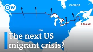 Why the closing of the US-Canada border plunges migrants into despair | DW News