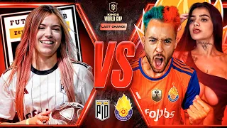 SAIYANS VS PIO CON KARELY RUIZ 🧡💙 MUNDIAL LAST CHANCE 🏆