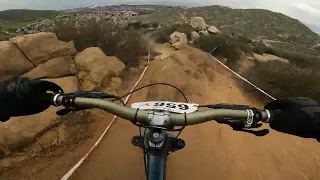 First time racing a MTB! Fontana Winter Series Downhill Race