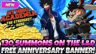 *IT'S TIME!!!* HUGE 125+ SUMMONS ON THE ANNIVERSARY L&D BANNER (My Hero Academia The Strongest Hero)