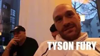 TYSON FURY *UNCUT IN DUSSELDORF* -ON KLITSCHKO, MAIL ARTICLE, HAYE, HENNESSY, ROUSEY & PPV FIGHTERS.