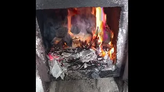 как горит брикеты угольные