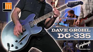 The Dave Grohl Epiphone DG-335 is FINALLY HERE! [Full Band Demo]