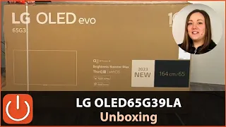 UNBOXING - LG OLED65G39LA 2023 - Thomas Electronic Online Shop - LG OLED 2023 G3-Serie