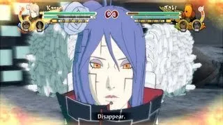 Naruto Ultimate Ninja Storm 3 Konan Complete Moveset with Command List