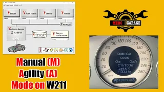 Activating Manual (M) and Agility (A) Mode on W211 | Using Vediamo & VGSNAG2 Manager