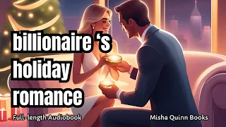 💍Billionaire Romance Audiobook [full length dark screen] The Christmas Gift by Misha Quinn