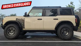 2023 Ford Bronco Everglades Review // Better than 4runner and Land Cruiser !?