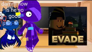 |if doors entity react to evade|roblox|[1 new nextbot]