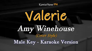 Valerie (Amy Winehouse) - Male Key  I Cover Style (Karaoke)