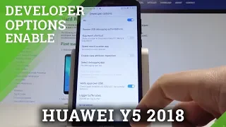 How to Activate Developer Options in HUAWEI Y5 (2018) - OEM Unlock