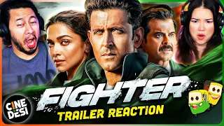 FIGHTER Trailer Reaction! | Hrithik Roshan | Deepika Padukone | Anil Kapoor | Siddharth Anand