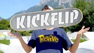 10 DIFFERENT WAYS TO KICKFLIP