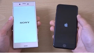 Sony Xperia XZs vs iPhone 7 - Speed Test!
