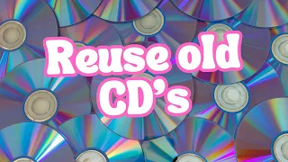 Reuse Old CDs | Recycling CD DIY | Best Out of Waste | Upcycle Old CD/DVD Craft Ideas