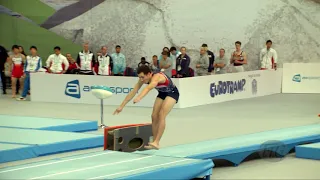 LEHMER Emilio (USA) - 2018 Trampoline Worlds, St. Petersburg (RUS) - Qualification Tumbling R1