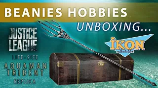 Ikon Collectables Aquaman Trident Life-Size Replica Unboxing