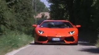 Behind the Wheel of a $360K Lamborghini Aventador