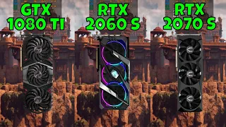 GTX 1080 Ti vs RTX 2060 Super vs RTX 2070 Super (In 10 Games) 2023 1440p