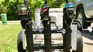 Additional Beach Cart Rod Holders (EASY) - Alabama Gulf Coast Living Vlog 8