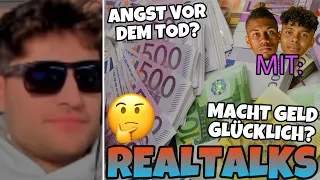 ANGST vor dem TOD🤔 Macht GELD glücklich💰 REALTALKS MIT SIDNEY UND WILLY🔥 | ELIGELLA