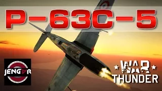 War Thunder Realistic: P-63C-5 King Cobra [Born to Dive]