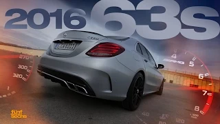 The Beast: Mercedes C 63 S AMG Testdrive and Review (German)