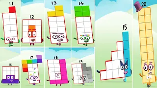 The Numberblocks - Let's Learn 11 - 20 - Fun Educational Games For Kids