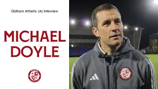 Oldham Athletic 0-1 Woking | Michael Doyle Interview