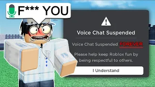 How TOXIC Can I Be Before I Get BANNED On Roblox VOICE CHAT?