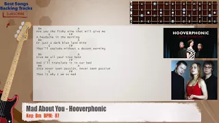 🎻 Mad About You - Hooverphonic Bass Backing Track with chords and lyrics