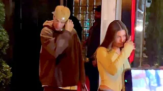 Justin Bieber Is Rushed By Eager Autograph Seeker After Dining With Hailey Baldwin