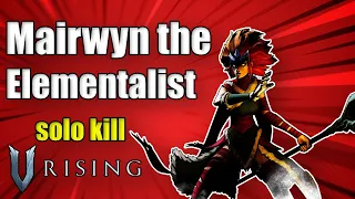 V Rising - Mairwyn the Elementalist (Boss Fight)