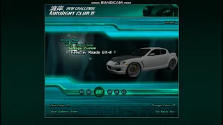 Midnight Club 2 - New Challenge all cars