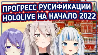 24 витубера Hololive говорят по-русски!