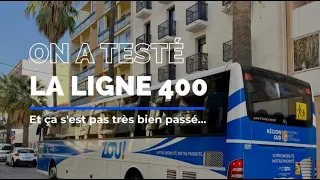 Peut-on aller en bus de Nice à La-Colle-sur-Loup ? Oui mais c'est compliqué ... La preuve en vidéo !