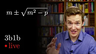 The simpler quadratic formula | Ep. 1 Lockdown live math