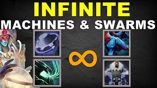 Infinite Mana Broken Combo [ Rearm + Essence Aura ] | Dota 2 Ability Draft