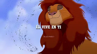 El Rey León 2 - Él Vive En Ti (Latino) (Letra)