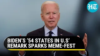 Joe Biden triggers laughter riot on Twitter after ’54 states in U.S’ gaffe goes viral