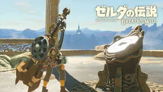 最強装備で始まりの塔を起動する［Launch Great Plateau Tower with perfect equipment］