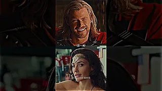 DR Strange and Flash vs Thor and Wonder Woman