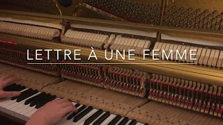 LETTRE A UNE FEMME (NINHO) - PIANO COVER - CÉLESTUDIO