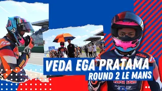 Veda Ega Pratama, Red Bull Rookies Cup Seri 2 Le Mans