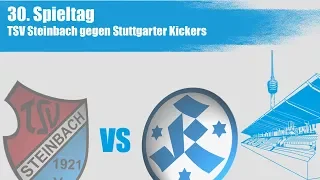 30. Spieltag, TSV Steinbach vs Stuttgarter Kickers - Spielbericht