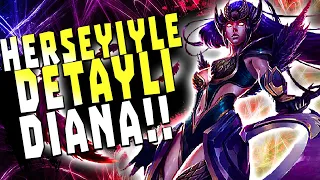 DELİ GİBİ KAMP YEDİM AMA ONLARI DIANA İLE PERİŞAN ETTİM! DİANA OYNANIŞ || League of Legends