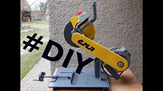 #DIY Przecinarka do metalu / Gumówka / Chop saw / Policorte caseiro