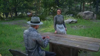 Arthur's death was karma for this. Edith Downes returned debt. Red Dead Redemption 2