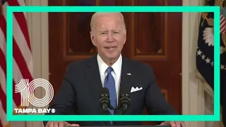 President Biden speaks on Supreme Court decision to overturn Roe v. Wade