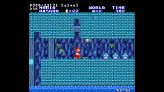 Super Mario Bros SNES TAS in 6:01.25 by GlitchWorld